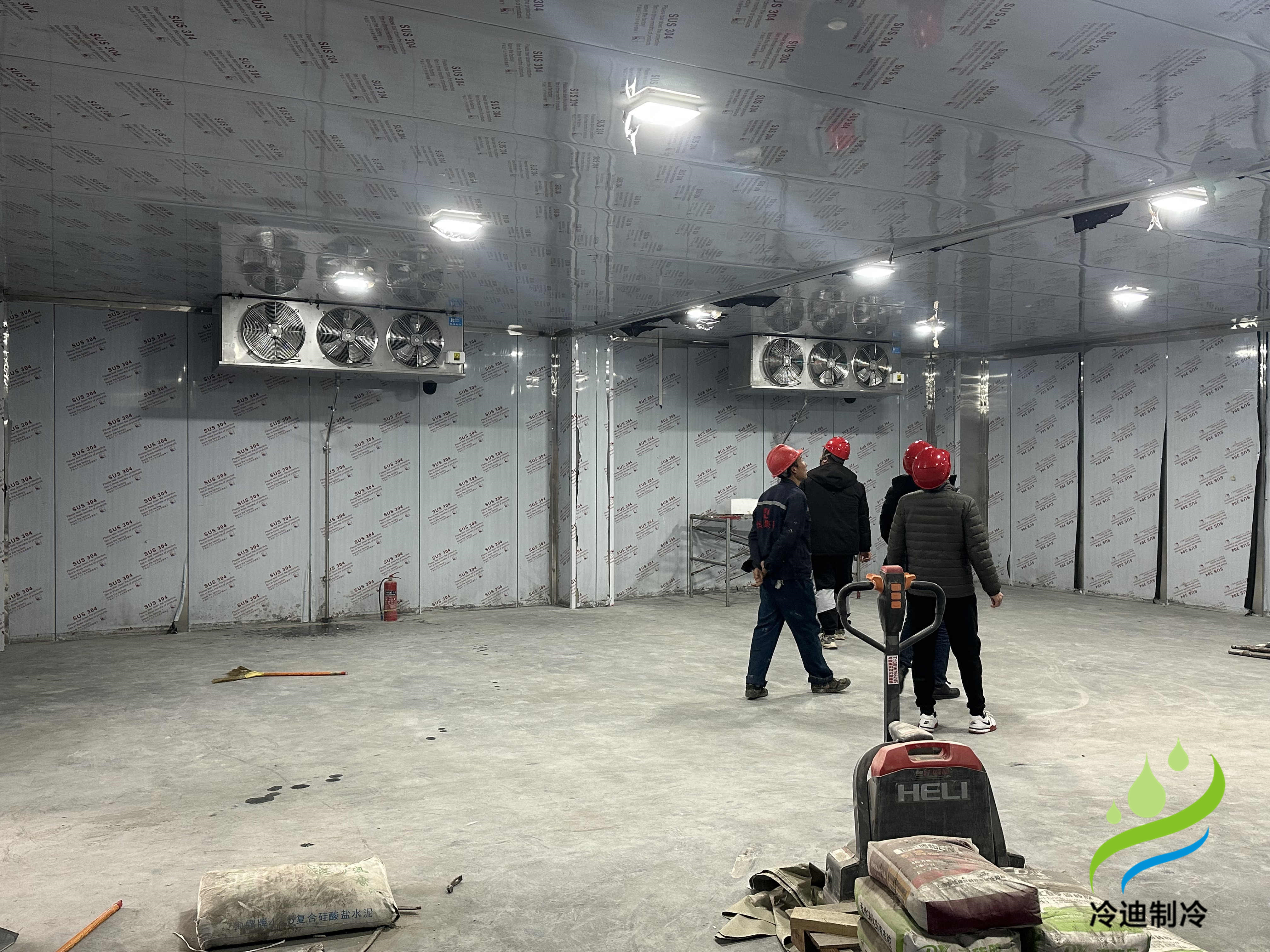 上海奉賢中央廚房冷庫(kù)建造案例